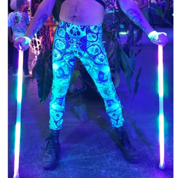 Mens Reflective Leggings Meggings Mens Leggings Cyberpunk Leggings Mens  Rave Bottoms, Rave Holographic Pants Festival Outfit LOVE KHAOS -   Canada
